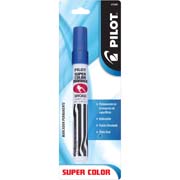 [PIIL-MAR-13483] Marcador permanente SCB Pilot punta cincel, línea fina/gruesa, azul, blister