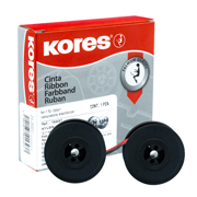[KOR-CIN-241] Cinta para calculadora Kores modelo 241,12.7 mm x 4m, color negro-rojo, 1 pieza