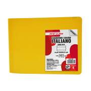 [DIE-CUA-9389] Cuaderno cosido Dietrix forma italiana doble raya 100 hojas color amarillo