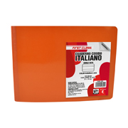 [DIE-CUA-9392] Cuaderno cosido Dietrix forma italiana doble raya 100 hojas color naranja