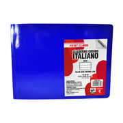 [DIE-CUA-8353] Cuaderno cosido Dietrix forma italiana raya 100 hojas color azul marino