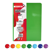[DIE-CUA-9334] Cuaderno cosido Dietrix profesional blanco con margen 100 hojas colores surtidos