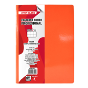 [DIE-CUA-8309] Cuaderno cosido Dietrix profesional cuadro 7 mm 100 hojas color naranja