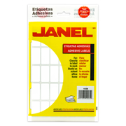 [JAN-ETQ-23] Etiqueta blanca JANEL clasica no. 23 con630 etiquetas de 19x38mm