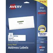 [AVE-ETI-8162] Etiqueta tecnología inkjet AVERY color blanco
