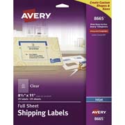 [AVE-ETI-8665] Etiqueta tecnología inkjet AVERY traslúcida