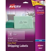 [AVE-ETI-8663] Etiqueta tecnología inkjet AVERY traslúcida