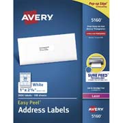 [AVE-ETI-5160] Etiqueta tecnología laser AVERY color blanco