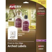 [AVE-ETI-22809] Etiqueta tecnología laser AVERY color blanco