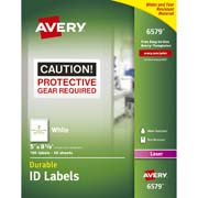 [AVE-ETI-6579] Etiqueta tecnología laser AVERY color blanco
