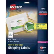 [AVE-ETI-6876] Etiqueta tecnología laser AVERY color blanco