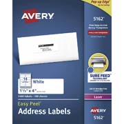 [AVE-ETI-5162] Etiqueta tecnología laser AVERY color blanco