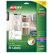 [AVE-ETI-00756] Etiqueta tecnología laser/inkjet AVERY autolaminada de identificación