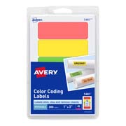 [AVE-ETI-5481] Etiqueta tecnología laser/inkjet AVERY varios colores neon