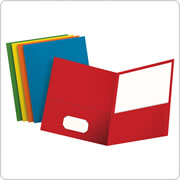 [ESS-FOL-57513] Folder con doble solapa Oxford carta colores surtidos caja con 25 pzas