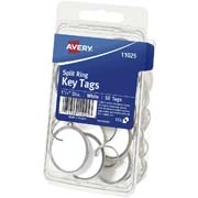[AVE-ORG-11025] Identificador de llaves AVERY color blanco