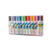[BAC-MAR-COLOR12] Marcadores bacolor colores surtidos, 12 piezas