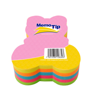 [JAN-PST-250OSO] Notas Adhesivas Memo Tip forma oso con 250 hojas de 6.1 x 7 cm