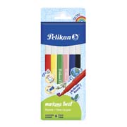 [PEL-PLU-303160] Plumines Markana Twist redondos caja con6 colores surtidos