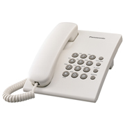 [TEL-PAN-TS500M] Teléfono alámbrico Panasonic modelo KX-TS500MEW color blanco