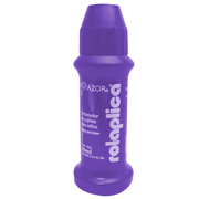 [AZO-TNT-587VI] Tinta para sello Rolaplica Azor color violeta sistema Roll-On 60 ml